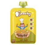 Peachy Chicken & Corn Soup