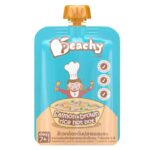 Peachy Salmon, Brown Rice Hot Pot