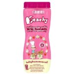 Peachy Multigrain Puffs with Strawberry