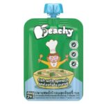 Peachy Fish With Spinach & Potato Puree