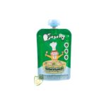 Peachy Fish with Spinach and Potato Puree