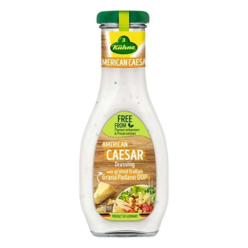 KUHNE Salad Dressing American Caesar 1x8x250mL Kuhne Salad Dressing American Caesar 1X8X250ml - Image 1