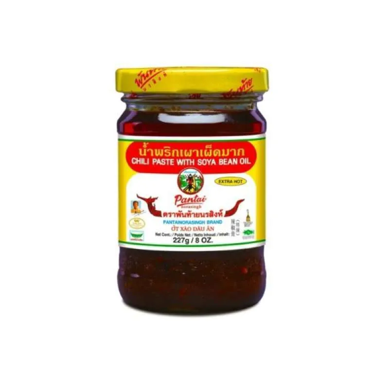 PANTAI Chilli Paste With Soya Bean Oil (EH) 1x24x227g PANTAI Chilli Paste With Soya Bean 227g - Image 1