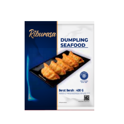 RIBURASA Seafood Dumpling 1x20x400g RIBURASA Seafood Dumpling 1x20x400gr - Image 1