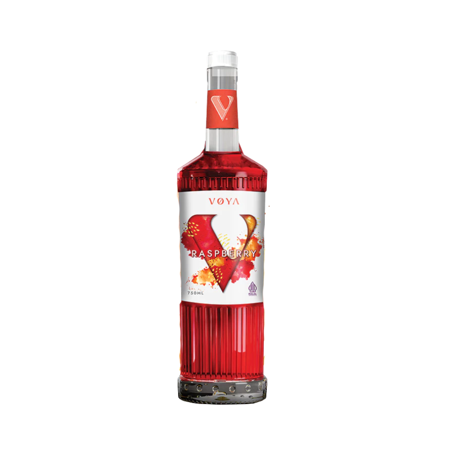 Untitled design (19) VOYA Syrup Raspberry 1x6x750mL - Image 1