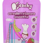 Peachy Strawberry Banana Smoothies