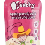 Peachy Apple Puree,Oats and Prune Juice
