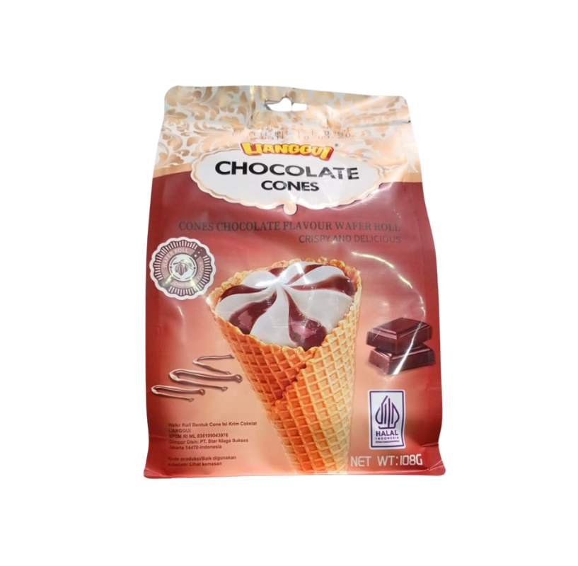 LIANGGUI Chocolate Cone 1x40x108g LIANGGUI Chocolate Cone 1x40x108g - Image 1