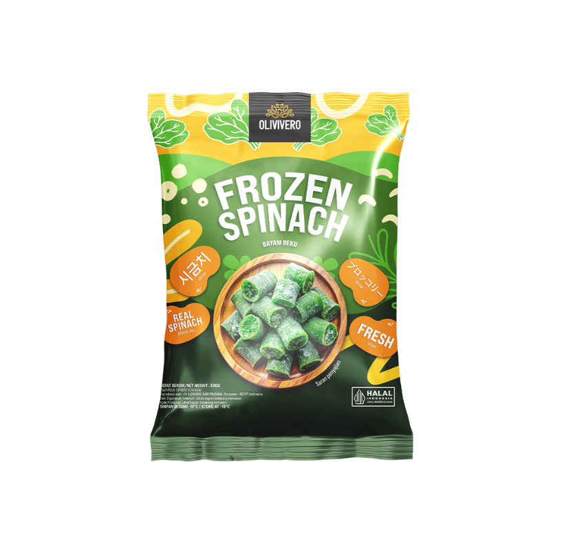 OLIVIVERO IQF Spinach 1x20x500g OLIVIVERO IQF Spinach 1x20x500g - Image 1