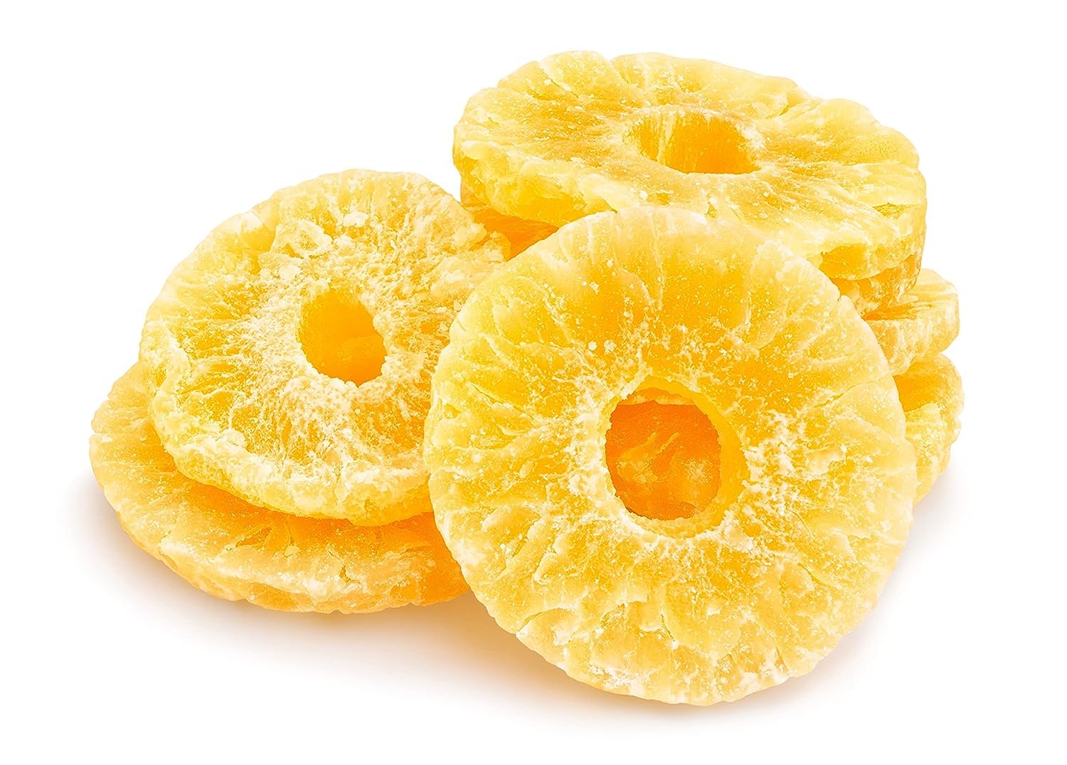 OLIVIVERO Soft Dried Pineapple Slice Ring 1kg OLIVIVERO Dried Pineapple Slice Ring 1kg - Image 1