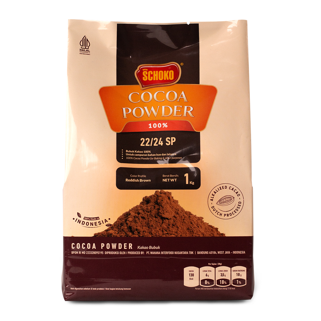 SCHOKO Cocoa Powder SCHOKO Cocoa Powder 22/24 SP 1kg - Image 1