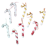 SEASONAL Candy Cane 1x20x7cm
